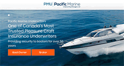 Desktop Screenshot of pacificmarine.ca